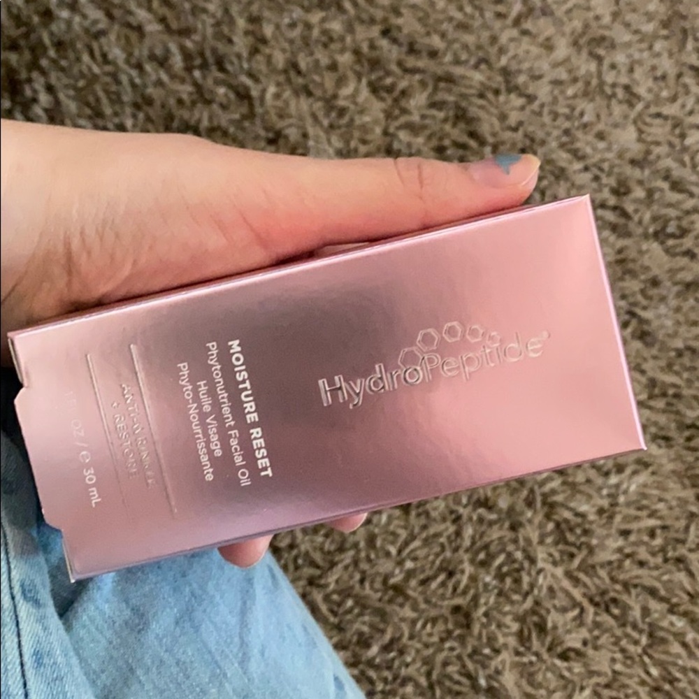 Hydropeptide moisture reset face oil